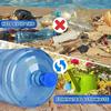 1 tappo di ricambio per brocca d'acqua riutilizzabile in silicone con tappo interno, resistente, anti-goccia