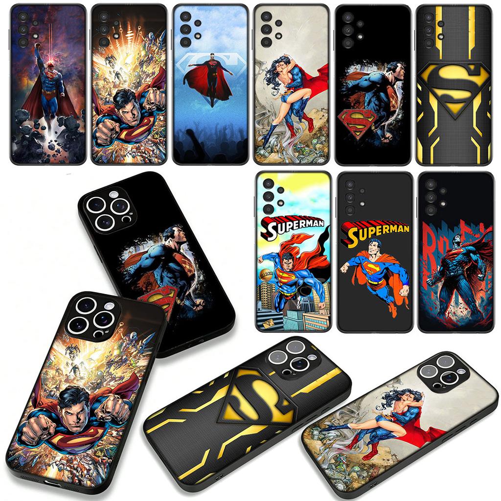 Superhero DC Movie Supermans Case for Motorola Moto G54 G05 G24 G55 G75 G85 G15 G57 G86 Power Edge 50 30 Ultra Fusion neo Pro