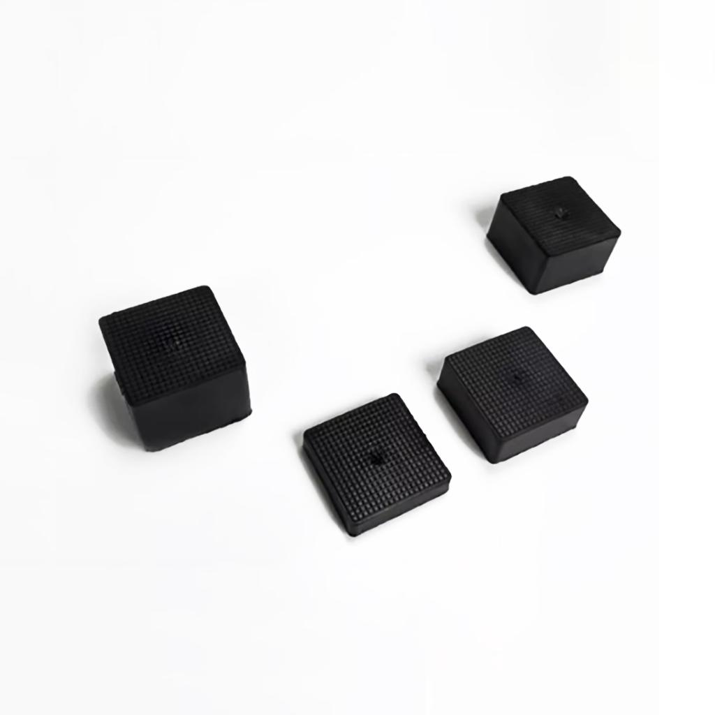 Hongtu Rubber Shock Absorber Pad / Air Conditioning External Unit Support Soundproof Pad / Square Pad