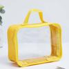 Large Capacity Clear PVC Handbag PU Leather Swimming Small Tote Transparent Beach Bag  Men