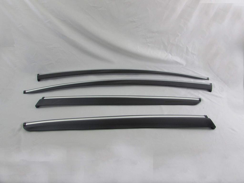 BRIGHTZ GS350 GRS191 GRS196 Side Door Visor with Plated Molding GRS S191 S196 191 196 190 GS 350 32435 [INJ-V-090]