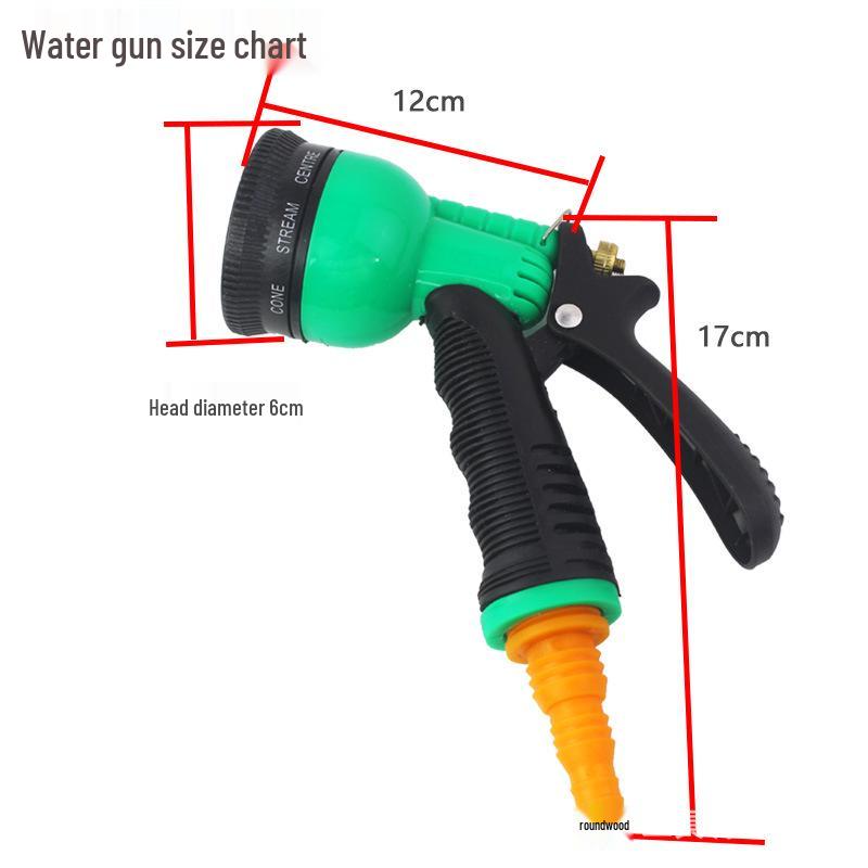 Zahradní tryska z vysokotlaké slitiny: Víceúčelová stříkací pistole na zalévání a mytí auta