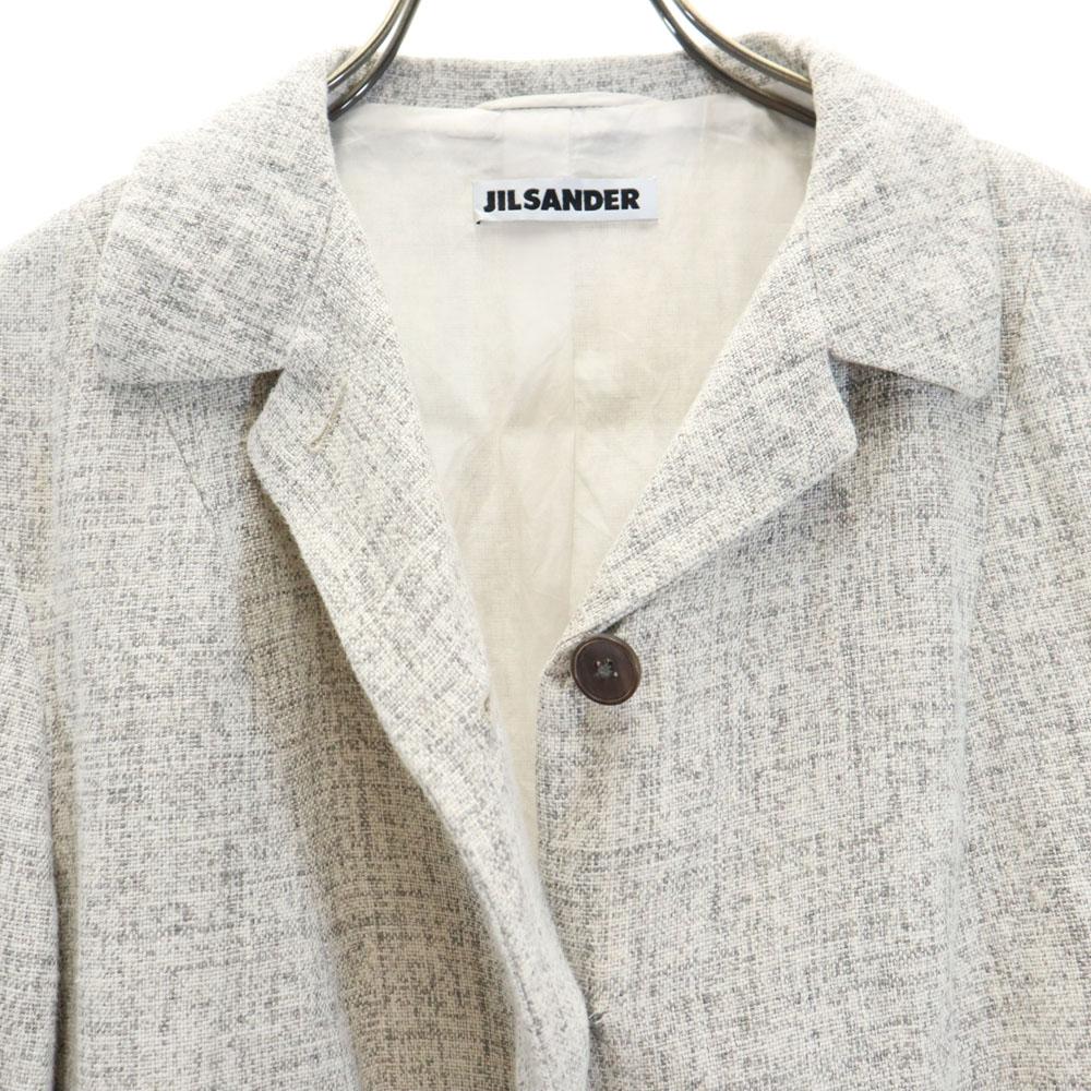 Jil Sander 100% len, vyrobeno v Itálii Kostýmek Sako 38/Neznámá šedá Dámský Použitý