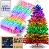 Weihnachtsbaumbeleuchtung 100 LED Band USB intelligent smart 10m mehrfarbig +Fernbedienung MORE&DECO