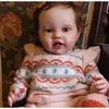 NPK Clearance Sales 24Inch Huge Baby Toddler Reborn Lottie kit Doll Unfinished Doll Parts included Cloth body and Eyes