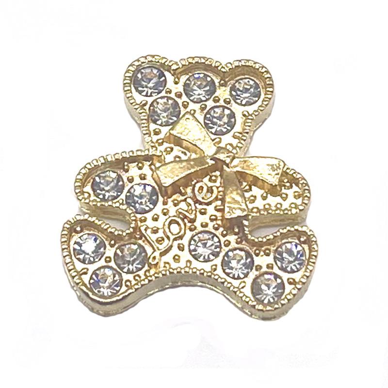 1Pcs Metal Pearl Camellia Flower Shoe Charms Shoes Decoration Diamond Chains Luxury Accessories for Women Girls Sandals Shoes