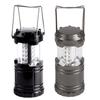 Multifunctional Waterproof Tent Lamp Powerful LED USB Rechargeable Camping Light Solar Powered Stretch Hang Flashlight Camping