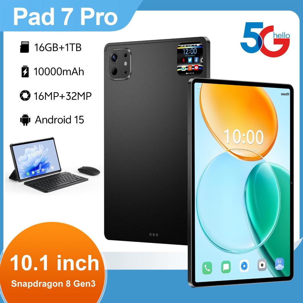 Pro 13 Cross-Border 10.1" Android Tablet, Octa-Core, 16GB+1TB, 4G Compatible