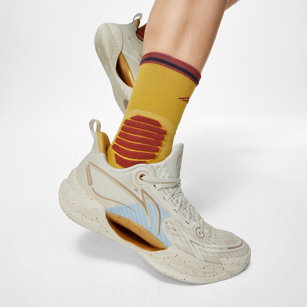 Li-Ning Ultra Leve V2 Tecnologia Champion Ajuste Confortável Suporte Respirável Absorção de Choque Resiliência Durável Tênis de Basquete Cano Baixo ABAT029-2