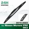 Prémiové celoroční stěrače zadního okna, Náhradní stěrače pro Nissan Murano Z52 MK3 2014-2023