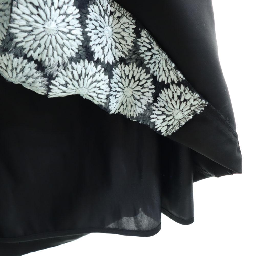 Vivienne Tam No Sleeve One Piece Black Women Used