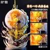 51cm In Stock Demon Slayer Agatsuma Zenitsu And Kochou Shinobu Gk Anime Figure Statue Desktop Decoration Collection Model Gifts Poseable Articulated