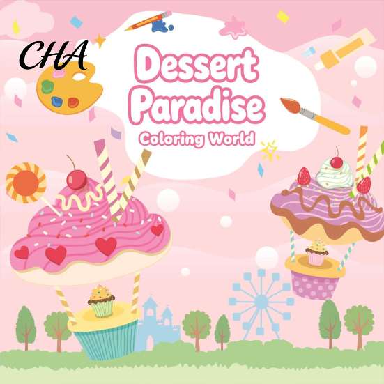 Kids Art Education Materials Children's Coloring Book, with Cute Animal Theme, Thick Paper Sketchbook, Preschool Painting Practice Drawing And