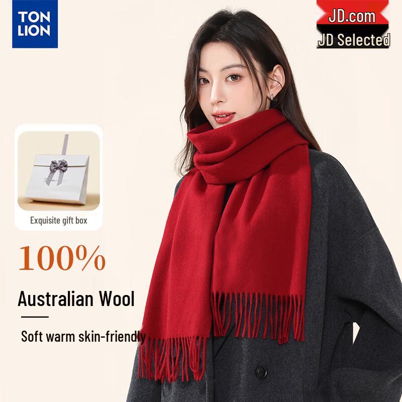 

Роскошный женский шарф Tangshi из 100% шерсти