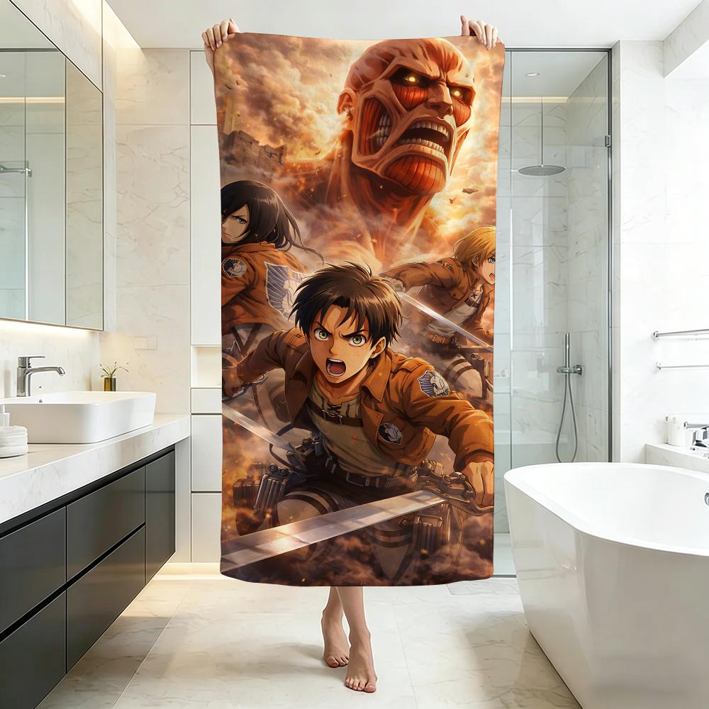 Episches Angriff der TitanenS Handtuch Fünf-Sterne-Hotelqualität Umweltfreundlich Ultraweiche Dicke Handtücher & Strandtücher