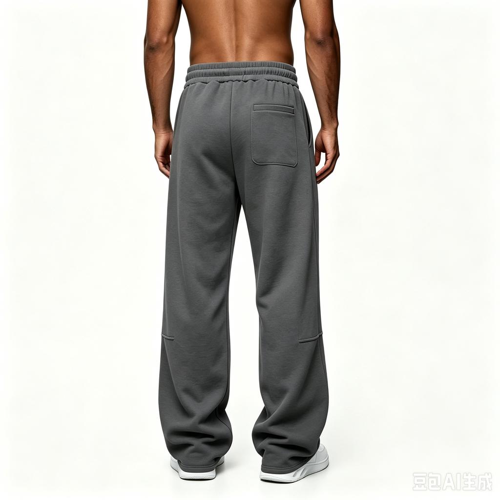 Men's Loose Fit Sweatpants Color Casual Athletic Pants for Everyday Wear