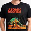 Atomic Rooster Vintage Rock T-Shirt - Classic Hard Rock 70s Tee, Retro Music Poster Shirt, British Heavy Rock Unisex Black T-Shirt