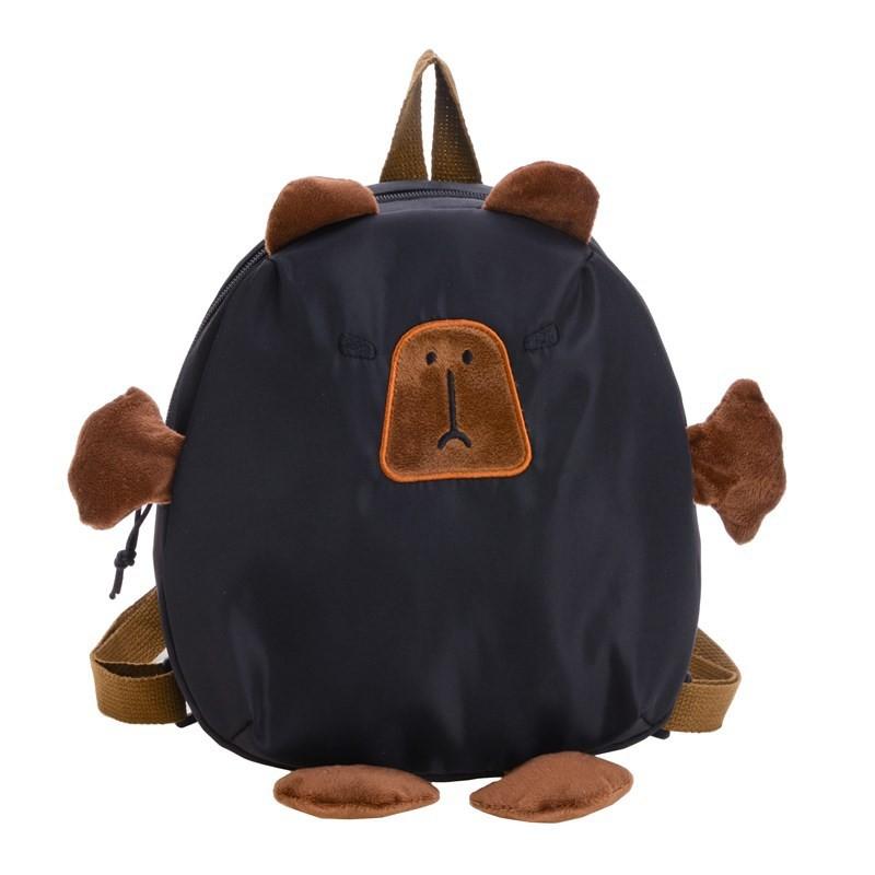 Child Backpack Capybara With Cute Animal Design For School And Outings