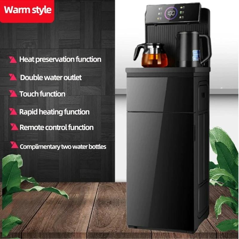 Durable high-end fully automatic dual-purpose vertical water dispenser with touch screen design,used for home,office,school use