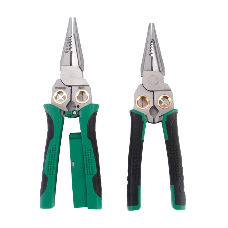Zhi Shi 8-in-1 Electrician Pliers with Wire Stripper & Test Pen