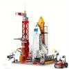 2 Style Space Shuttle Rocket Model Toys Building Block Toys Children's Diy Building Toys Gifts for Boys and Girls