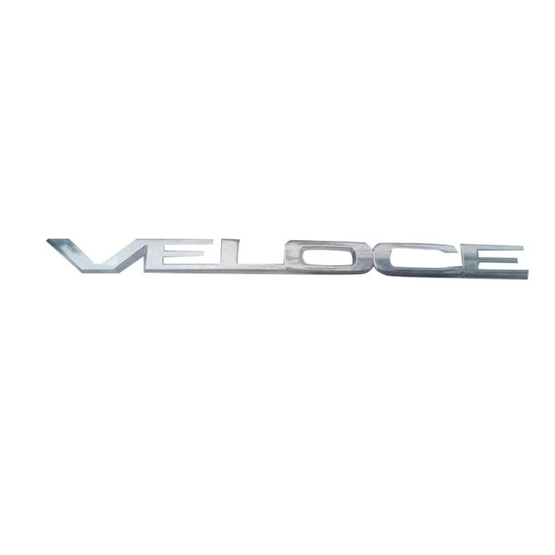 Autocollants Décoratifs Lettres Garde-boue Avant Voiture VELOCE TI Étiquette Pour Alfa Romeo Giulia Stelvio Accessoires de Modification