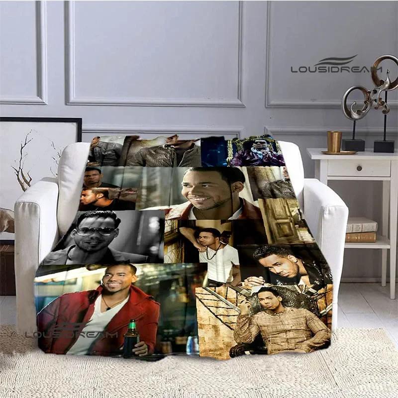 Latin singer Romeo Santos blankets Flannel Warm blanket soft and comfortable blanket picnic blankets bed linings birthday gift