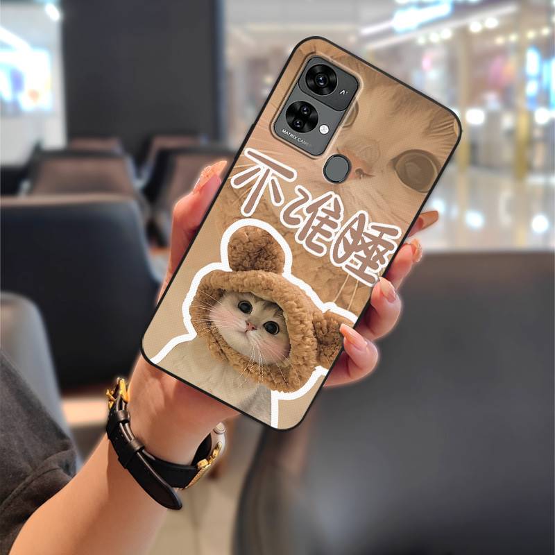 Couple Fashion Design Phone Case For Oukitel C33 Back Cover Phone Pouch TPU Cute Silicone Protective Cartoon Shockproof