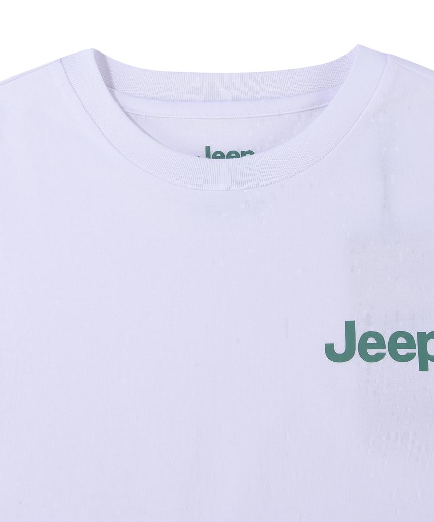 JEEP 30-Count Cotton Small Logo Short Sleeve T-Shirt (Jr5Tsu092Ow)