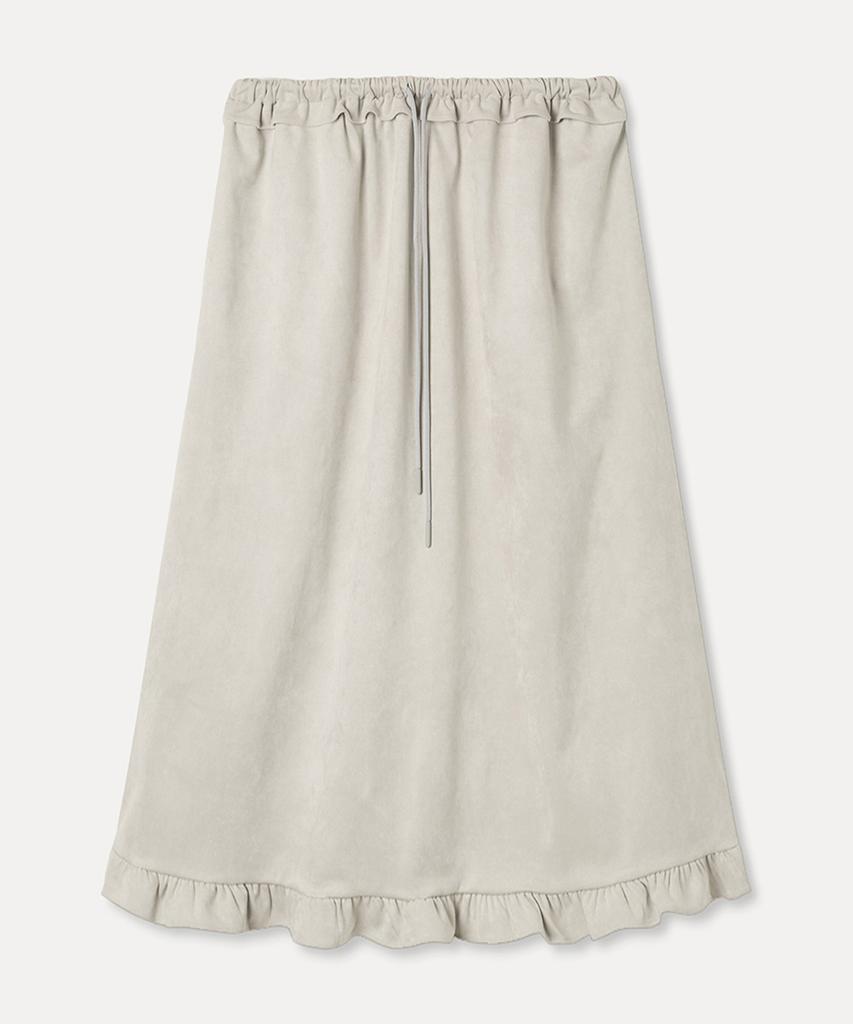 MIXXO Frilled Hem Elastic Skirt_Miwwhg35Ss