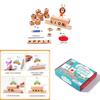 Wooden Alphabet Word Building Game Educational Toy For Early Learning