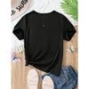 Teacher's Printed Pattern Casual Loose Short-sleeve Summer Shirt T Shirt