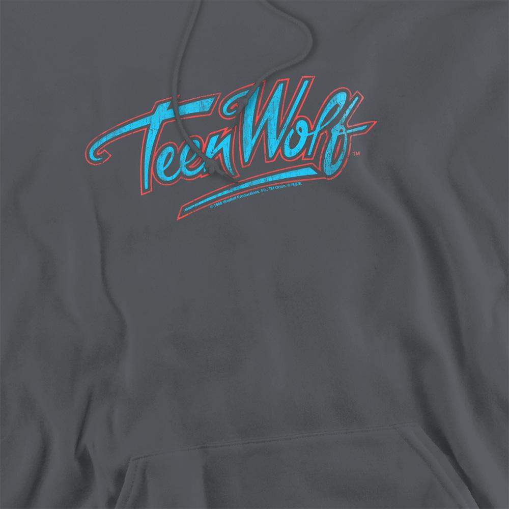 Teen Wolf Unisex Adult Neon Logo Hoodie
