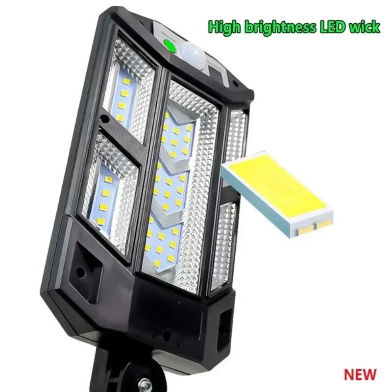 10000LM Irradiation Solar Light for Outdoor Sunlight Motion Sensor IP65 Waterproof Garden Street Wall External Solar Lamp