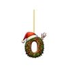 26 Letter,Christmas,Ornaments,Acrylic,1
