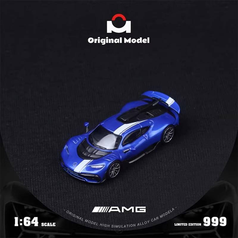 

New Original Model 1:64 Mercedes Benz Amg One Alloy Miniature Diecast Model Amg One Sports Car Model Toys Kids Ornament Gift синий