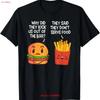 Burger Fries T Shirt Joke Funny French Vintage Breathable Graphic Versatile Designer Clothes Fashion Stylish Vintage