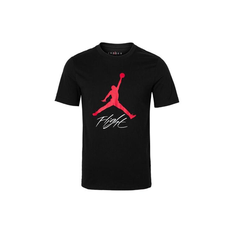Air Jordan Flight AJ Basketball TEE Men Black Men s AO0665-010 L