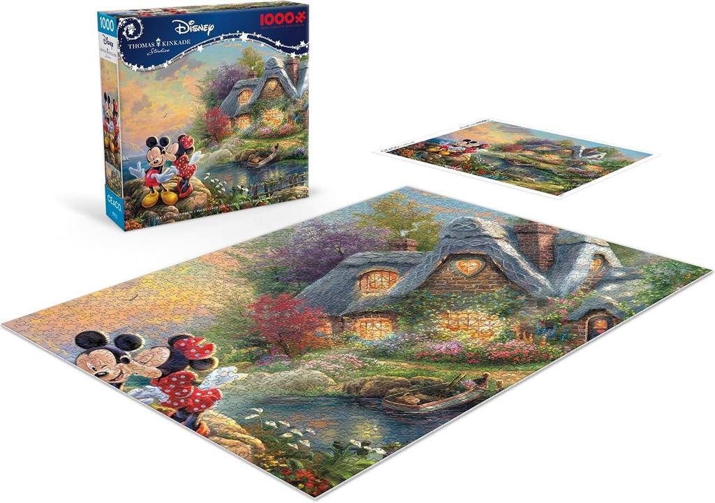 Ceaco Mickey und Minnie Sweetheart Cove 1000 Teile Puzzle