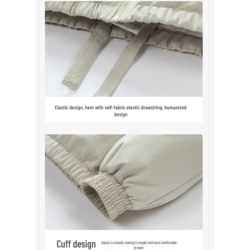 Men's Stand-up Collar Warm Puffer Jacket