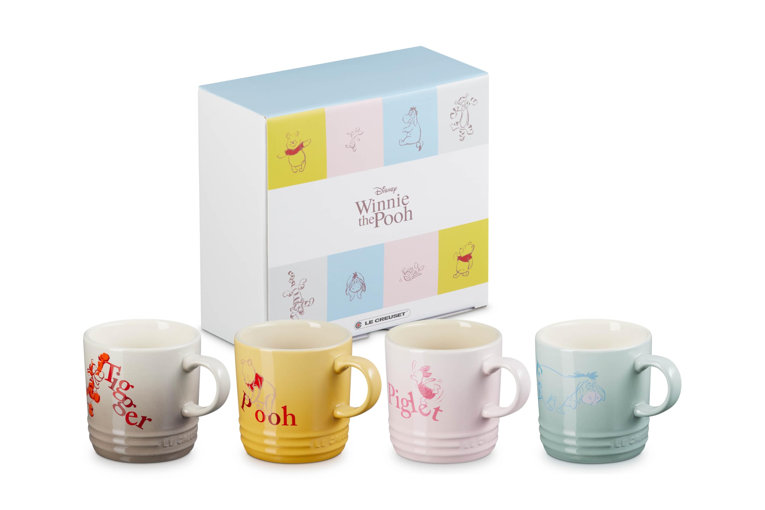 

Le Creuset Disney Winnie the Pooh Mug 350ml 4 pieces Japanese [Authorized product]