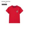 Teenie Weenie Kids Bear Short Sleeve Cotton T-Shirt