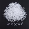 500Pcs 1/1.5/2/2.5/3/5/Mm Plastic Cross Ceramic Tile Leveling System Clips Spacer Ceramic Floor Construction Tools
