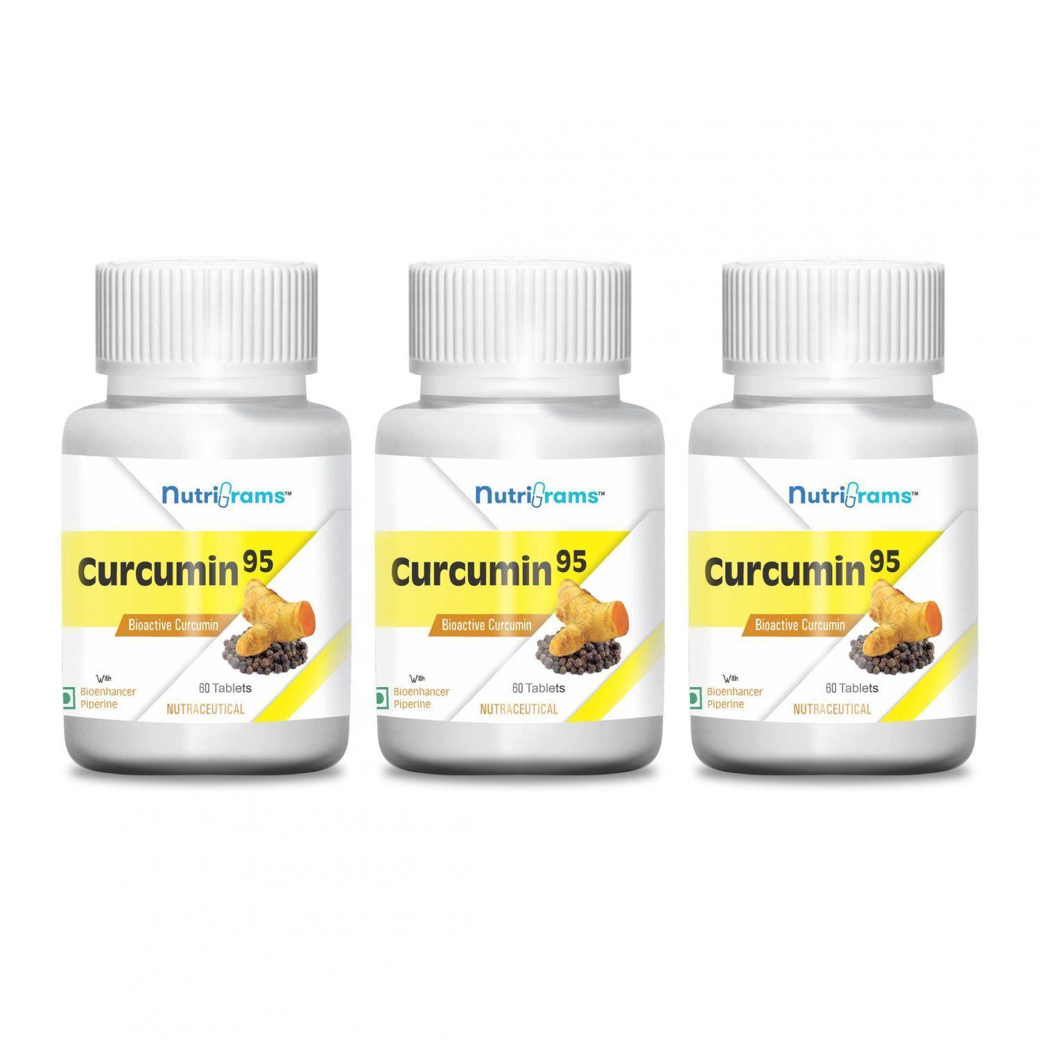 

Набір Куркумін 95 (3 x 60 таб, 500 мг), Curcumin 95 Set, Nutrigrams