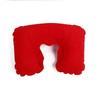 Inflatable U-Shaped Neck Pillow for Travel and Camping - Mouth-Blow, Multi-Functional, and Foldable