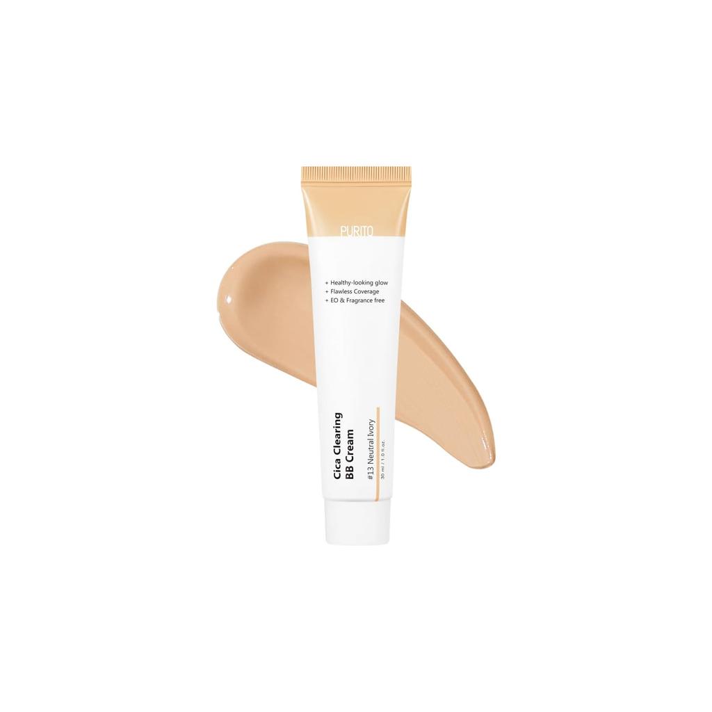 Purito Cica Clearing BB Cream, 13 Neutral Ivory, 1 fl oz (30 ml)
