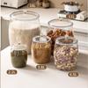 Large Capacity Food-Grade Transparent Jar - Moisture & Insect-Proof Storage for Rice, Kimchi, Grains, Cereals, & Dried Goods