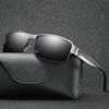 Polarisierte Sonnenbrille Männer Aluminium Magnesium Fahren Sonnenbrille Rechteck Shades Für Männer Oculos masculino Männlich