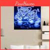 Exquisite Handcrafted Art Featuring Two Tigers Ideal For Home Wall Decoration