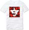 Ian Brown King Monkey Red Camo Box T Shirt White